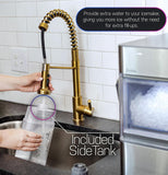 GE Profile Opal 2.0 with 0.75 Gallon Tank, Chewable Crunchable Countertop Nugget Ice Maker, Scoop included, 38 lbs in 24 hours, Pellet Ice Machine with WiFi & Smart Connected, Stainless Steel