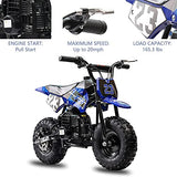 FRP DB002 50CC 2-Stroke Dirt Bike, Mini Bikes W/EPA Approved Gas Powered Engine