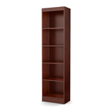 5-Shelf Narrow Bookcase - Axess
