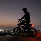 Electric Bike for Adults Q20, 2000/1500W, 37/30MPH,52V 40AH,48V/20AH E-Bike,30-180 Miles Electric Motorcycle, 20" Fat Tire Dirt Bike, UL2849 All Terrain for Mountains, Snow, Sand, Road