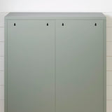 Metal Mesh 2-Door Accent Cabinet - Crea
