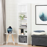 5-Shelf Narrow Bookcase - Axess