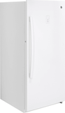 GE 14.1 Cu. ft. White Frost-free Upright Freezer FUF14DLRWW