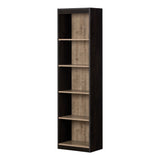 5-Shelf Narrow Bookcase - Axess