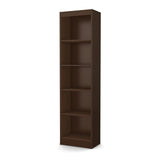 5-Shelf Narrow Bookcase - Axess