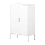 Metal 2-Door Accent Cabinet - Crea