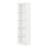 5-Shelf Narrow Bookcase - Axess
