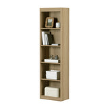 5-Shelf Narrow Bookcase - Axess