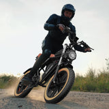 Electric Bike for Adults Q20, 2000/1500W, 37/30MPH,52V 40AH,48V/20AH E-Bike,30-180 Miles Electric Motorcycle, 20" Fat Tire Dirt Bike, UL2849 All Terrain for Mountains, Snow, Sand, Road