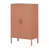 Metal 2-Door Accent Cabinet - Crea