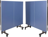 JOOLA Inside Professional MDF Indoor Ping Pong Table with Quick Clamp Table Tennis Net and Post Set - 10 Minute Easy Assembly - Tournament Quality - Foldable with Single Player Playback Mode