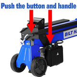 BILT HARD Log Splitter 6.5 Ton, Wood Splitter Electric Powered 15Amp with Hydraulic Ram