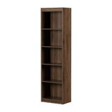 5-Shelf Narrow Bookcase - Axess
