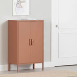 Metal 2-Door Accent Cabinet - Crea